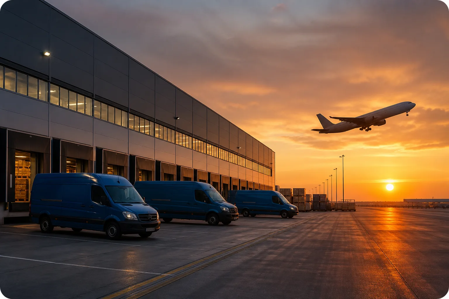 Claud Express Delivery logistics hub